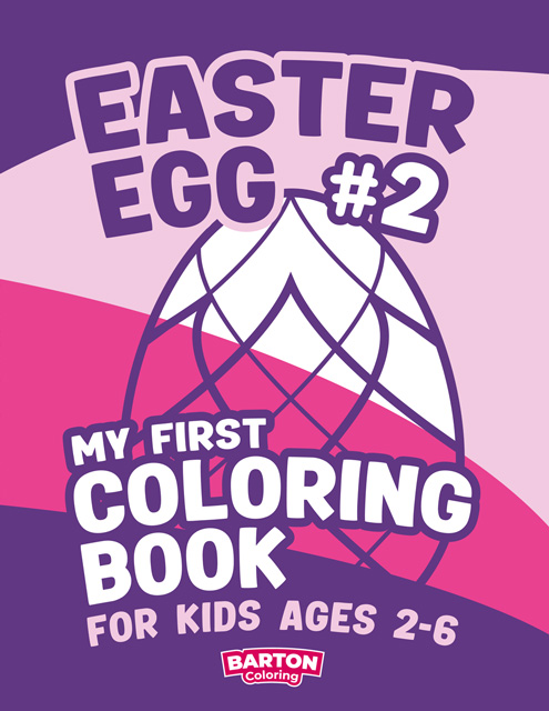 Easter Egg #2 Coloring Book For Kids