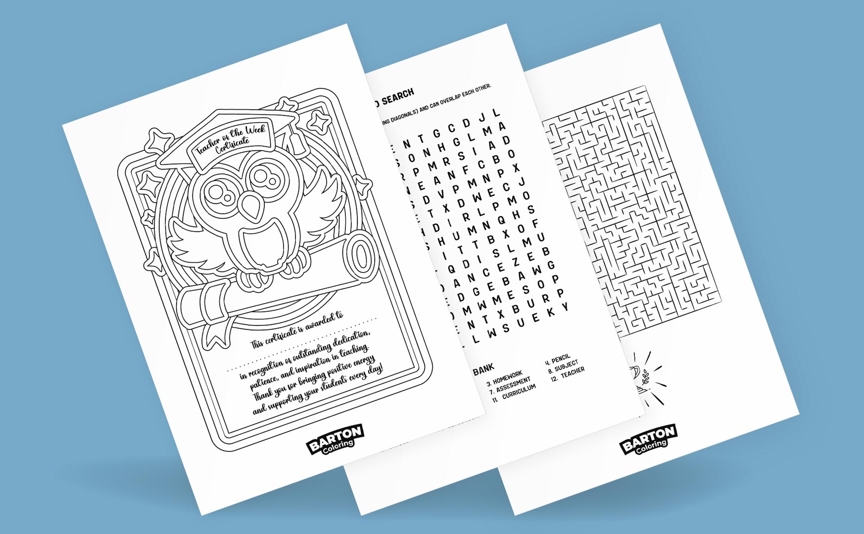 Motivational Swear Words Coloring Book Activity Book